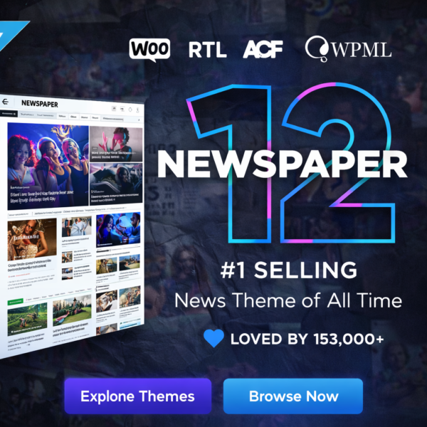 Newspaper - News & WooCommerce WordPress Theme